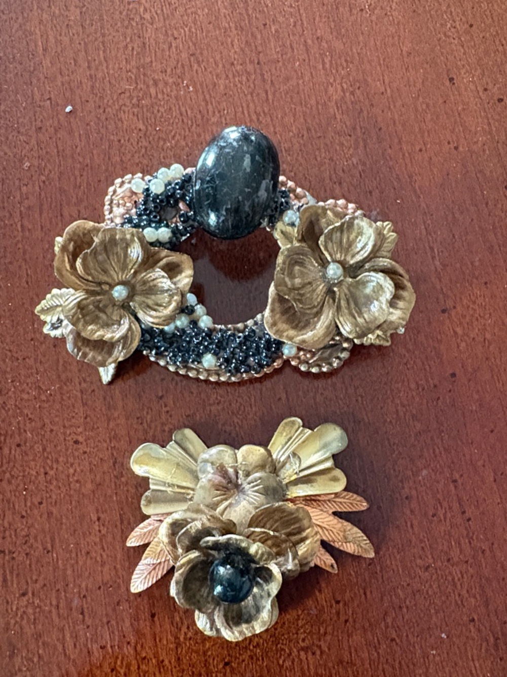 D Lowell of Boston Brooch Lot vintage